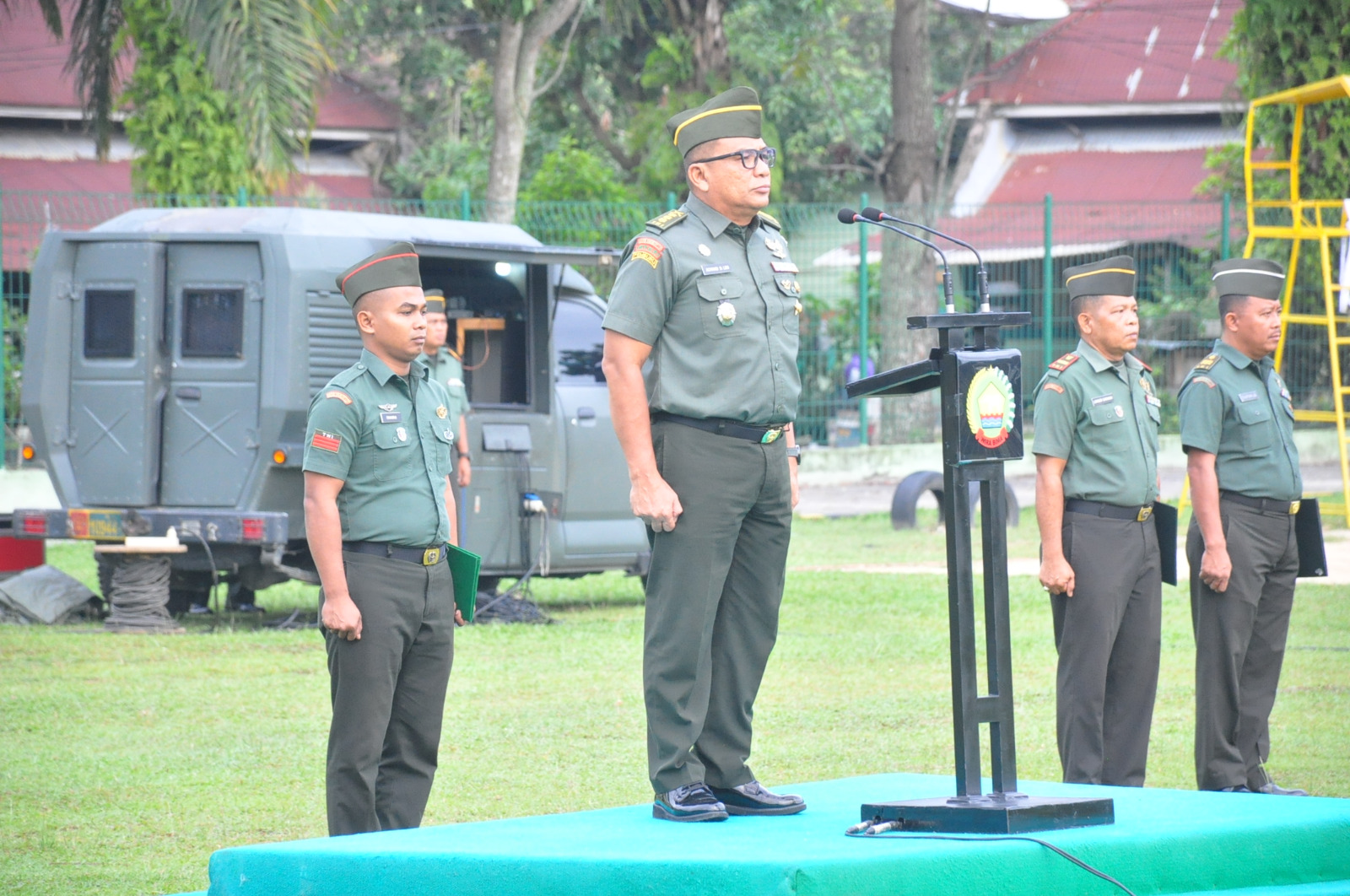 Korem 031 WB gelar Upacara Peringatan Hari Bela Negara Ke 75